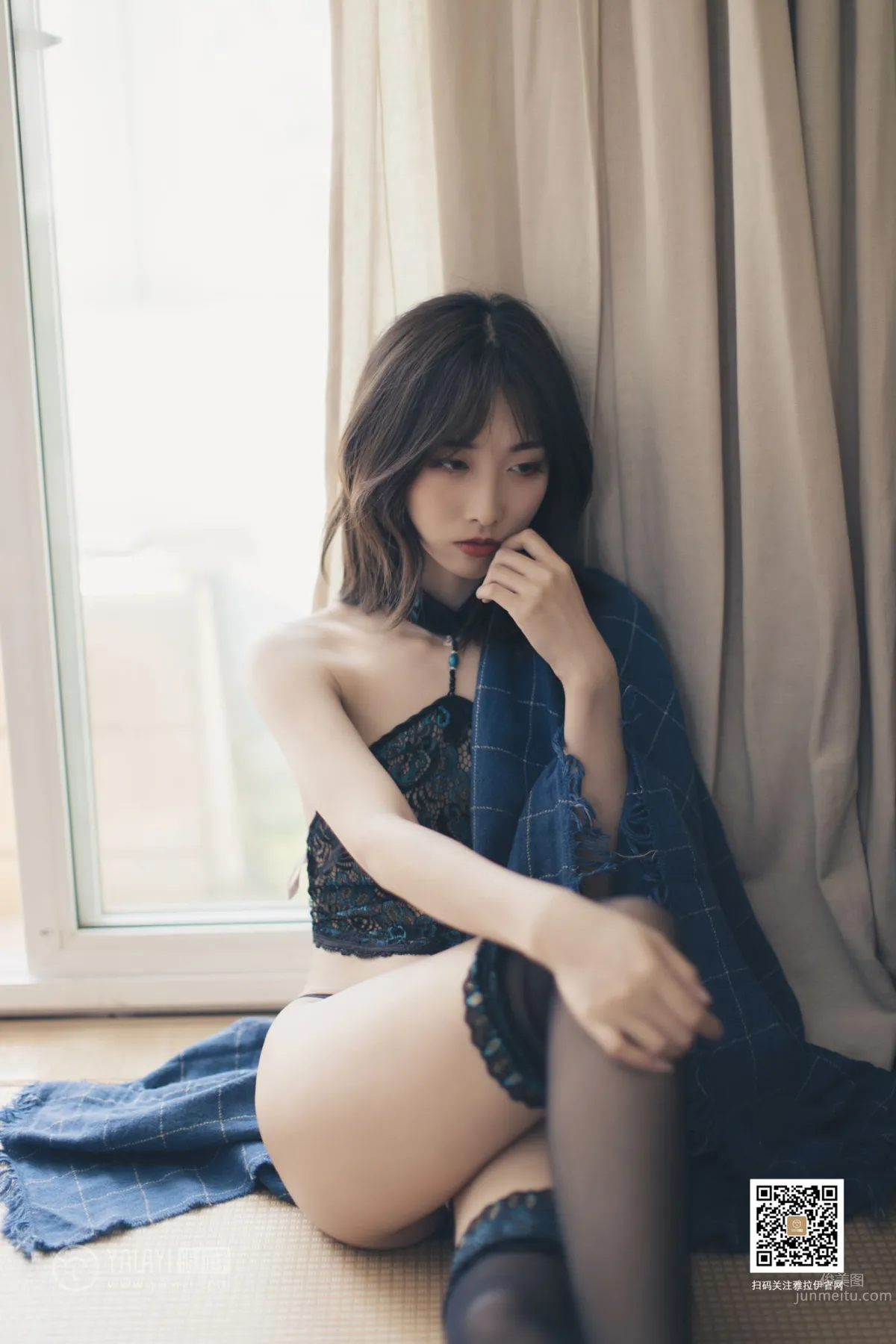 [YALAYI雅拉伊] 2019.09.07 No.393 絲情襪意 佳佳 33