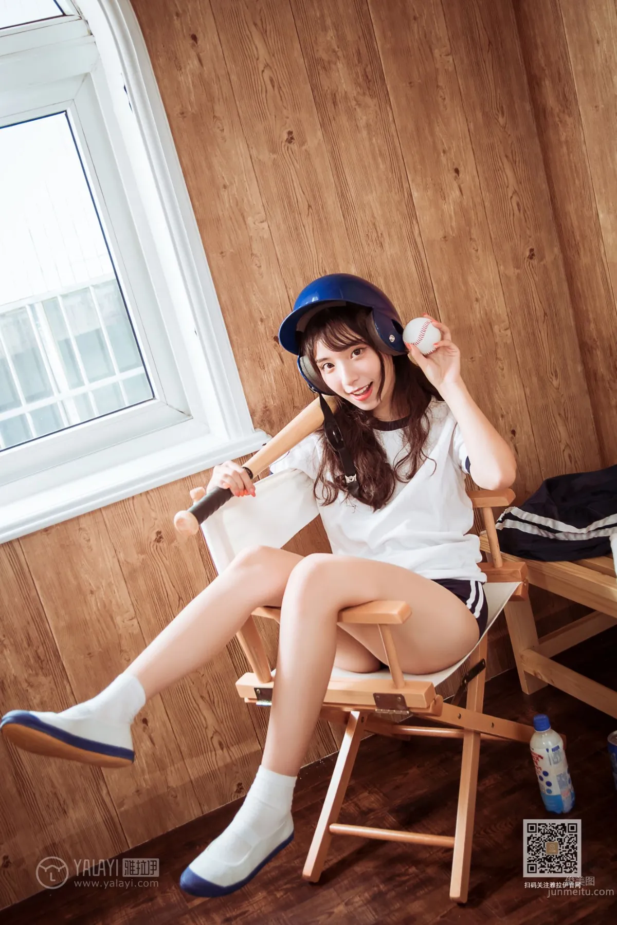 [YALAYI] 2019.09.21 No.407 Beautiful Baseball Player A Cheng photo 27