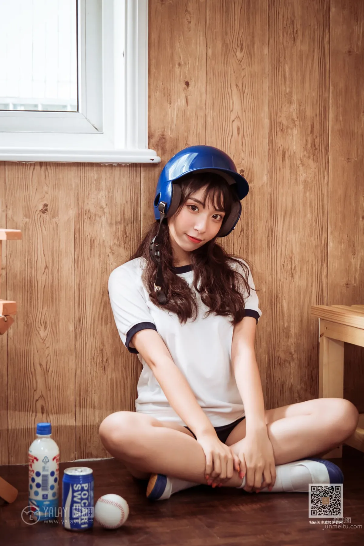 [YALAYI] 2019.09.21 No.407 Beautiful Baseball Player A Cheng photo 20