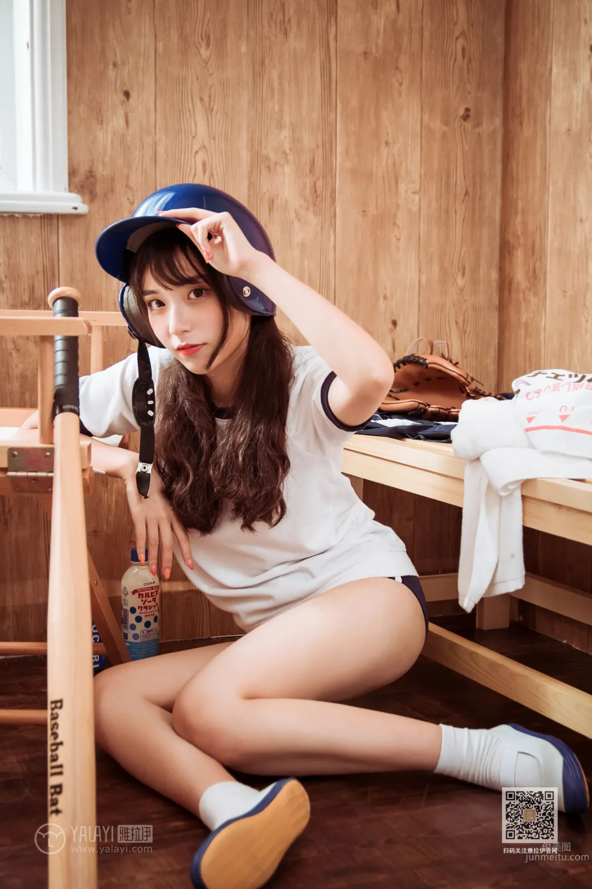 [YALAYI] 2019.09.21 No.407 Beautiful Baseball Player A Cheng photo 38