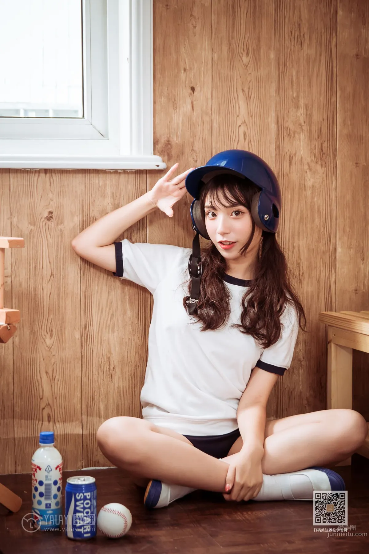 [YALAYI] 2019.09.21 No.407 Beautiful Baseball Player A Cheng photo 19