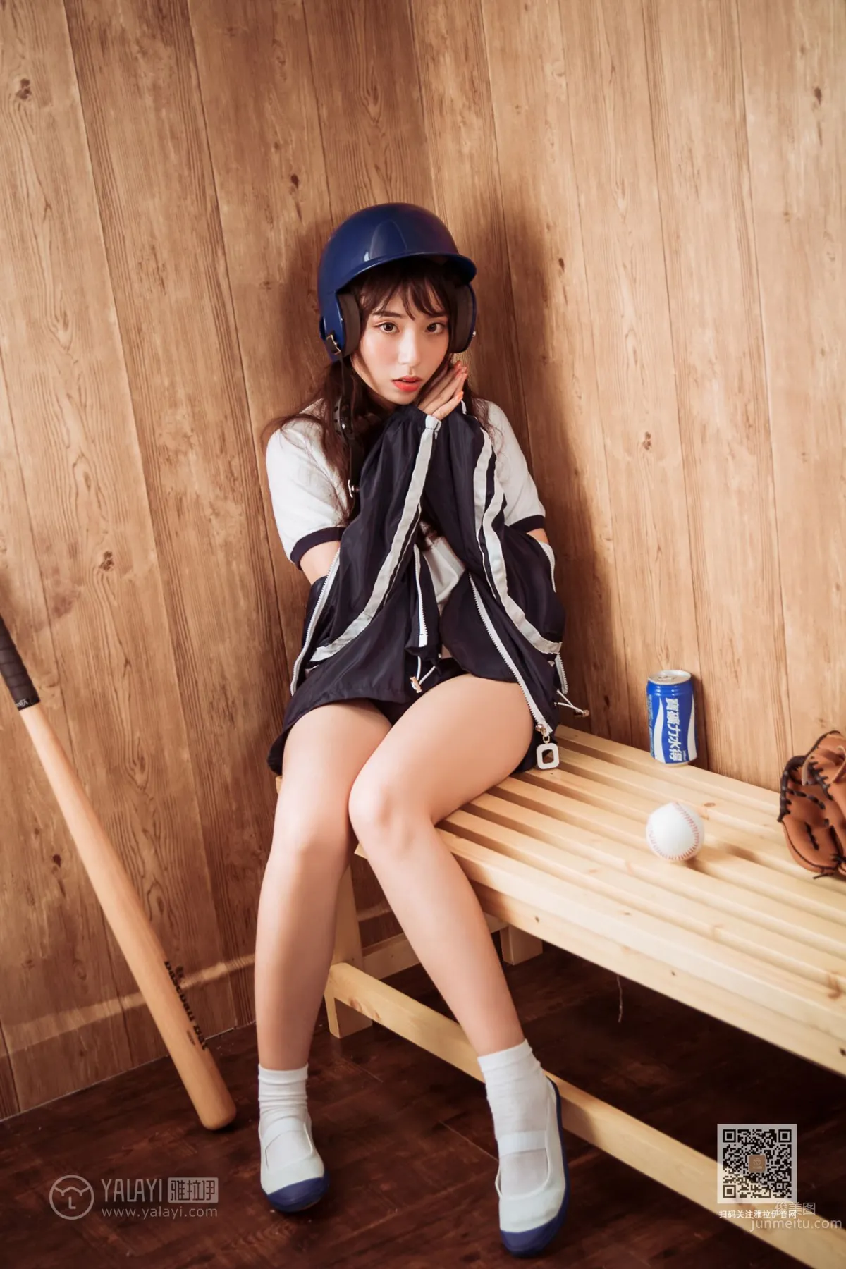 [YALAYI] 2019.09.21 No.407 Beautiful Baseball Player A Cheng photo 12