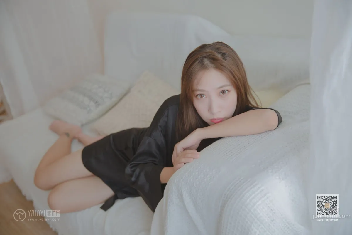 [YALAYI] 2019.09.30 Vol.416 Black and White Lan Xin photo 4