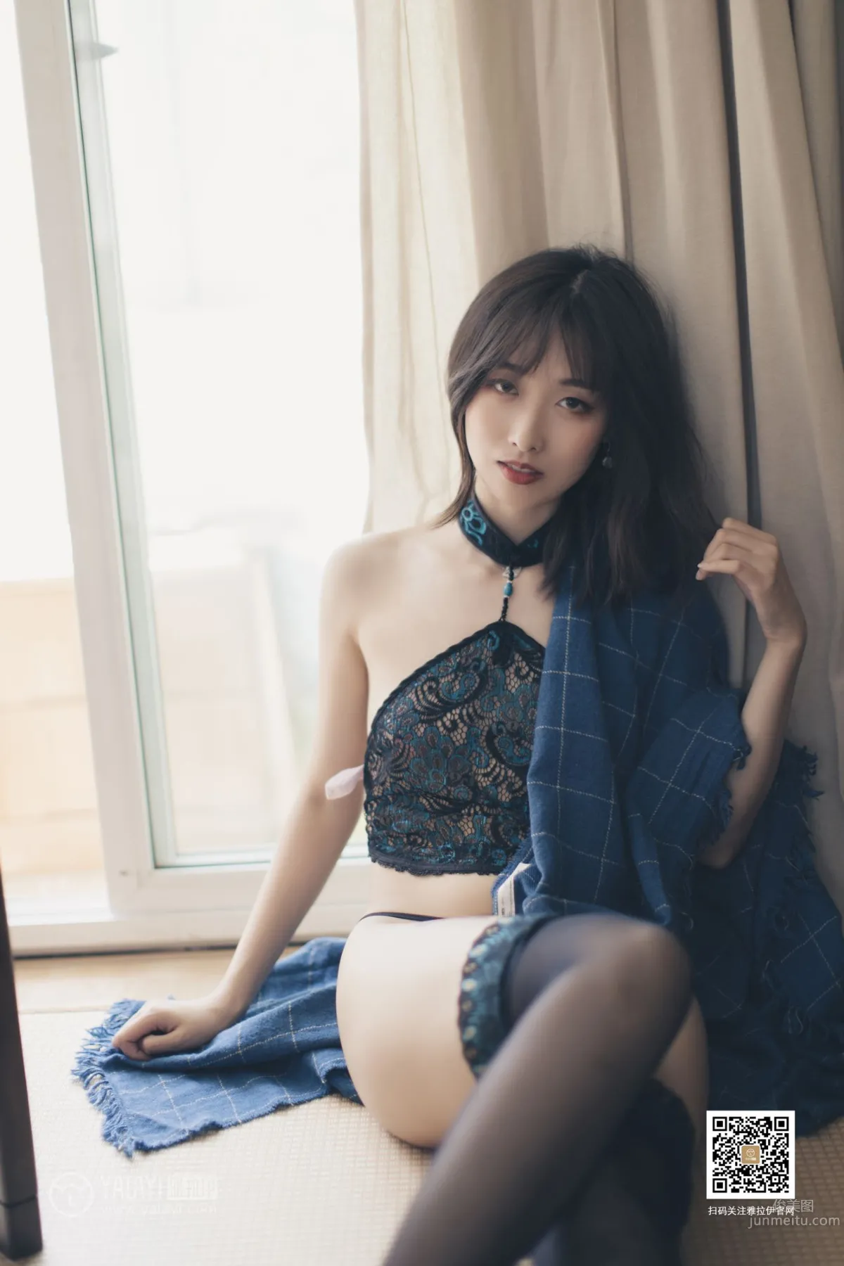 [YALAYI雅拉伊] 2019.09.07 No.393 絲情襪意 佳佳 27