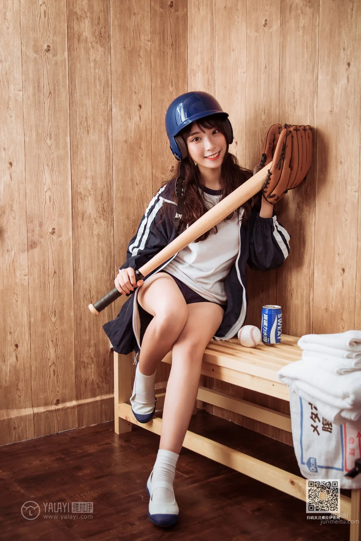 [YALAYI] 2019.09.21 No.407 Beautiful Baseball Player A Cheng photo 5