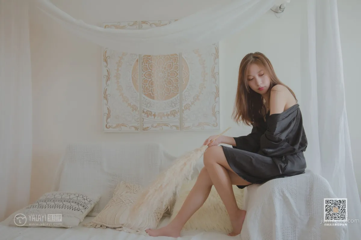 [YALAYI] 2019.09.30 Vol.416 Black and White Lan Xin photo 12