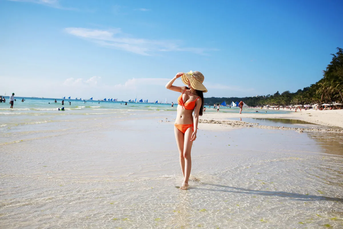 Bai Siyi, Long Beach Travel Shoot [MyGirl] NO.016 photo 40