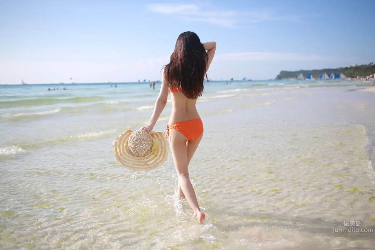 Bai Siyi, Long Beach Travel Shoot [MyGirl] NO.016 photo 48