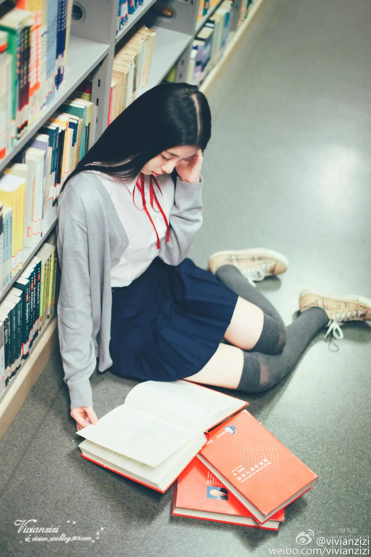 Zheng Lingli, "Most Beautiful School Uniform Girl in Xiamen" Private Shoot photo 11