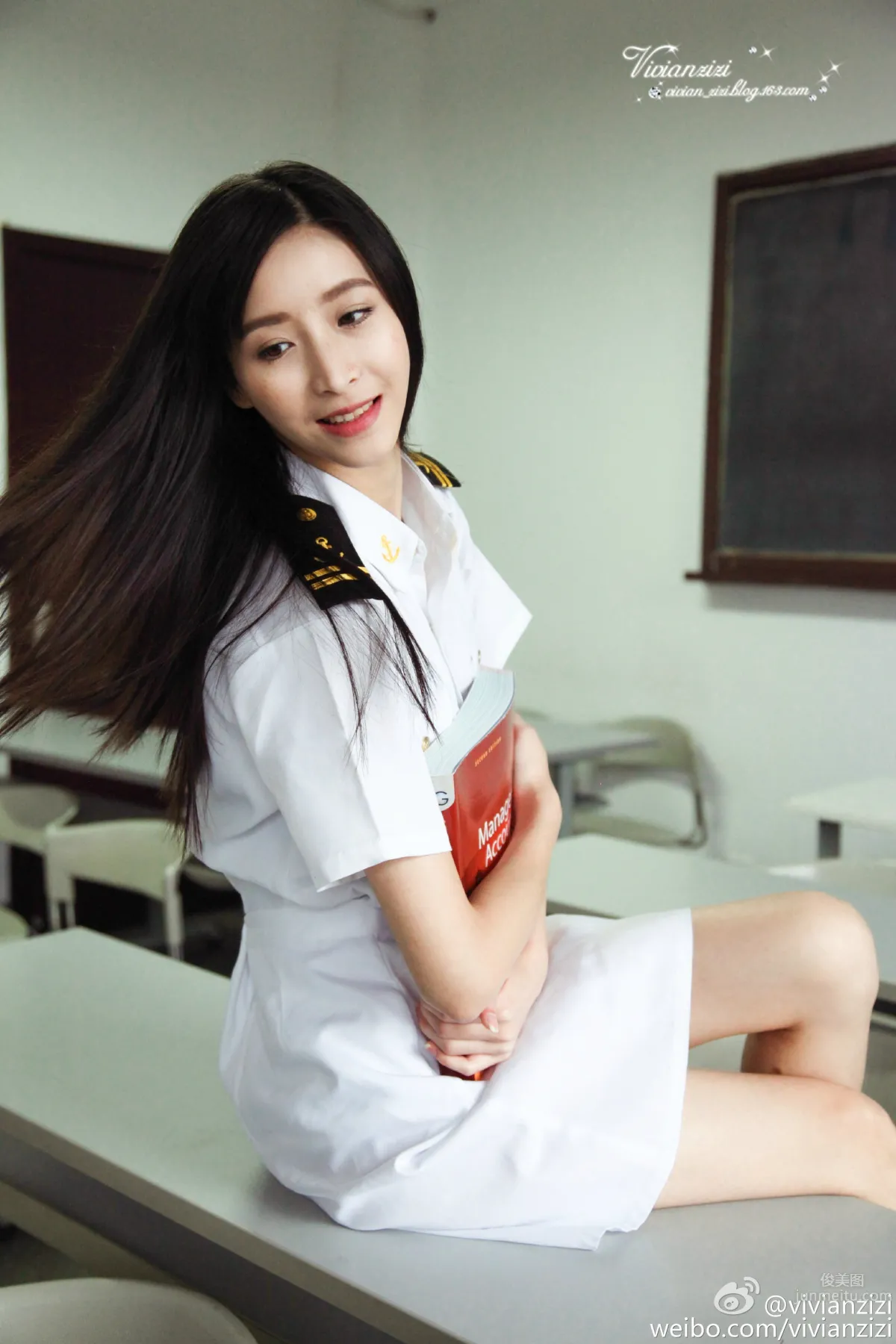 Zheng Lingli, "Most Beautiful School Uniform Girl in Xiamen" Private Shoot photo 41