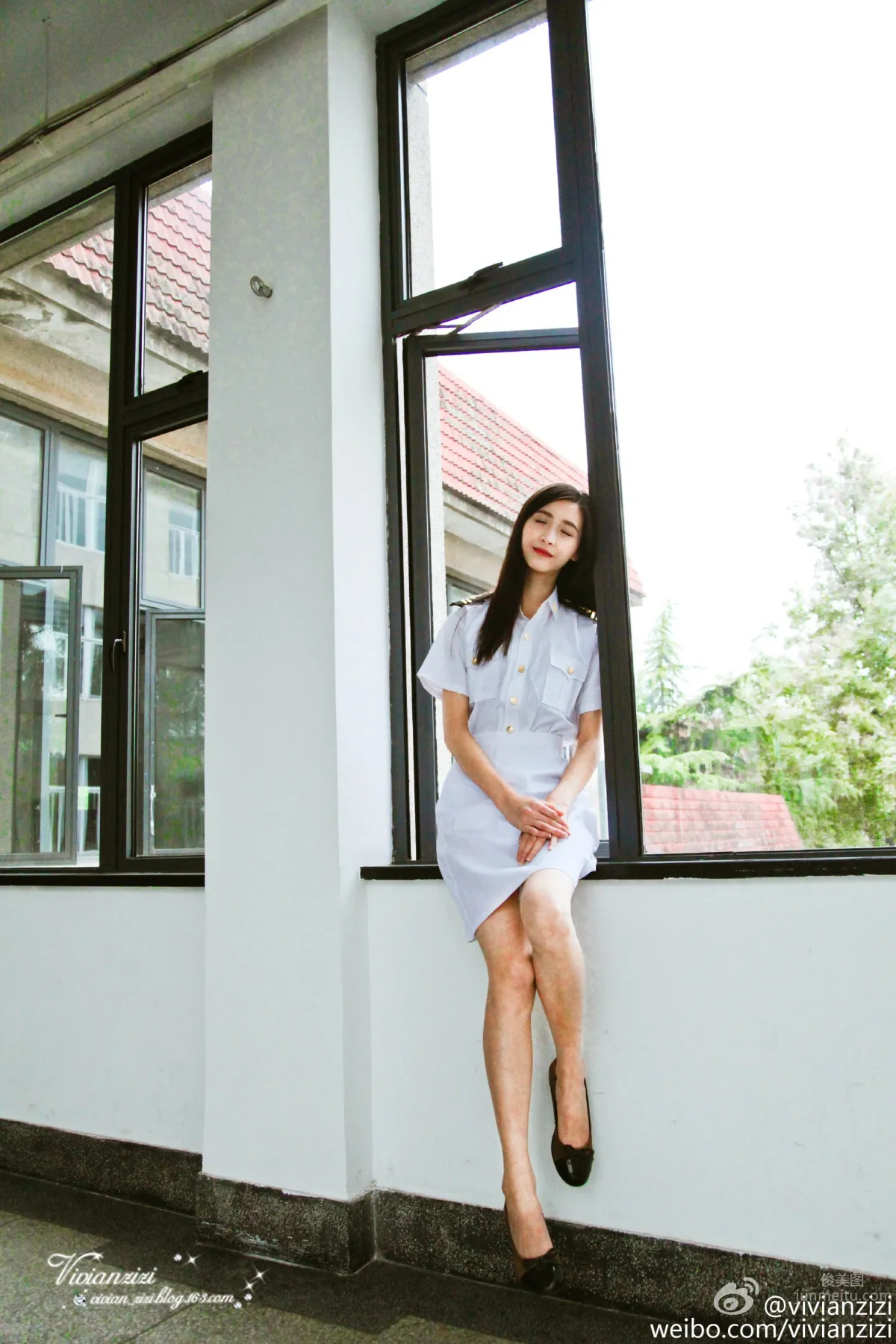 Zheng Lingli, "Most Beautiful School Uniform Girl in Xiamen" Private Shoot photo 44