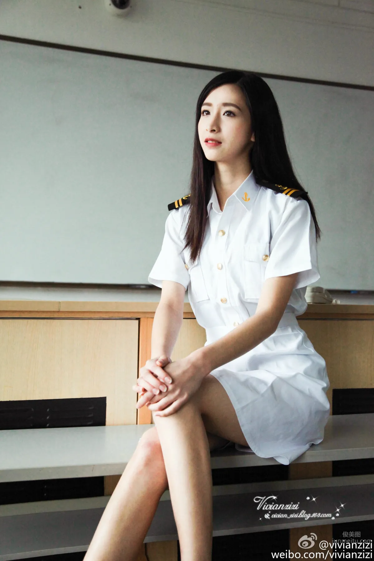Zheng Lingli, "Most Beautiful School Uniform Girl in Xiamen" Private Shoot photo 37