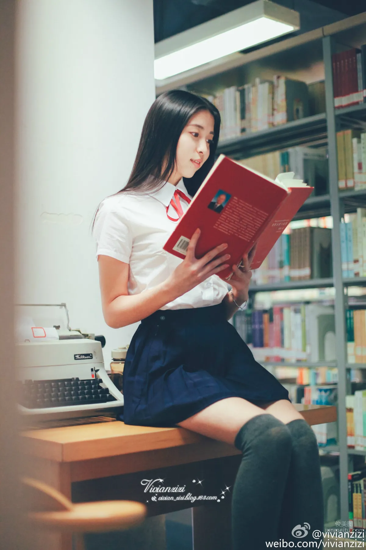 Zheng Lingli, "Most Beautiful School Uniform Girl in Xiamen" Private Shoot photo 15
