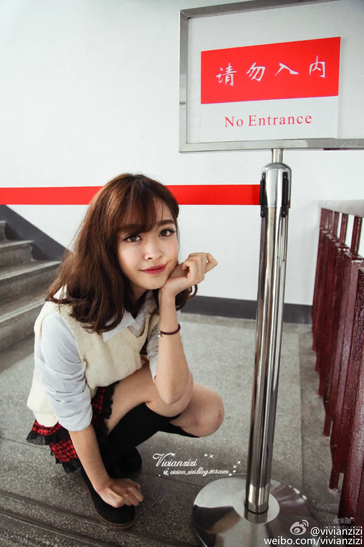 Zheng Lingli, "Most Beautiful School Uniform Girl in Xiamen" Private Shoot photo 22