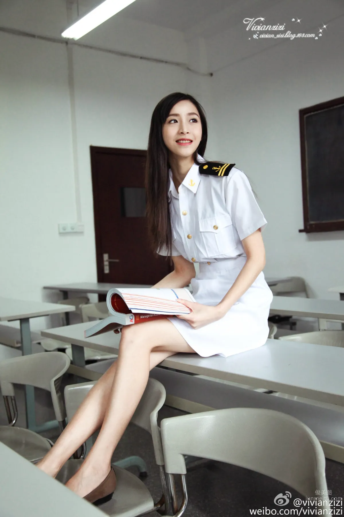 Zheng Lingli, "Most Beautiful School Uniform Girl in Xiamen" Private Shoot photo 36