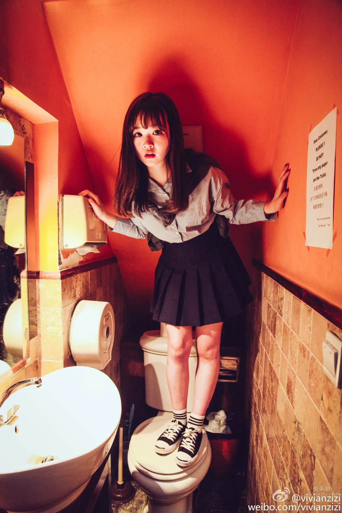 Zheng Lingli, "Most Beautiful School Uniform Girl in Xiamen" Private Shoot photo 30