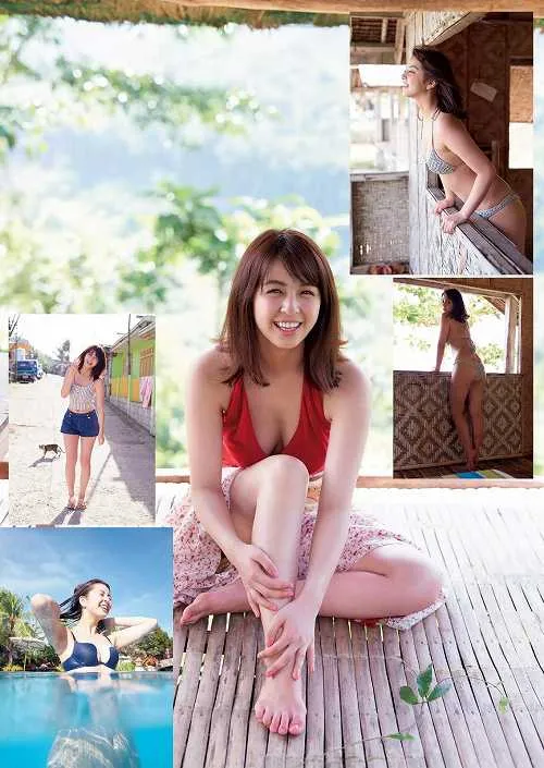 Yurina Yanagi, Cute Healing Style Beautiful Girl Swimsuit Portrait Collection photo 10