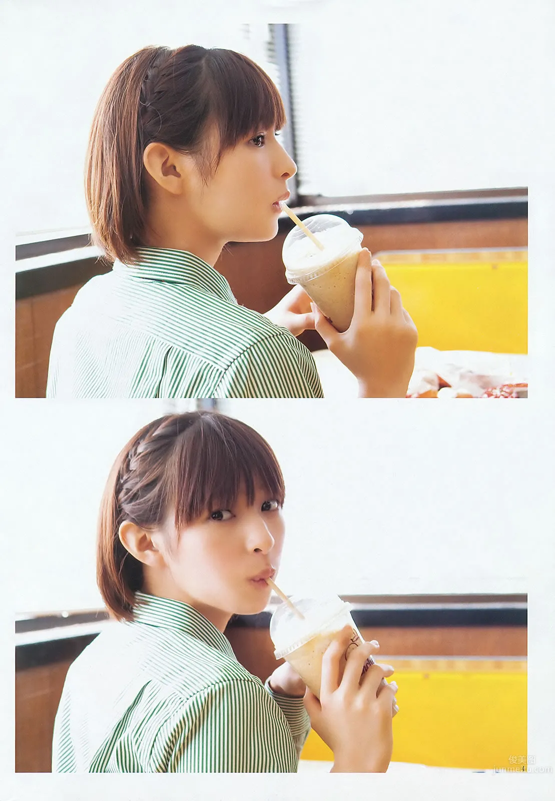 [Weekly Young Jump] 2012 No.08 09 夏菜 小林优美 日南响子 日南响子 仁藤みさき_8