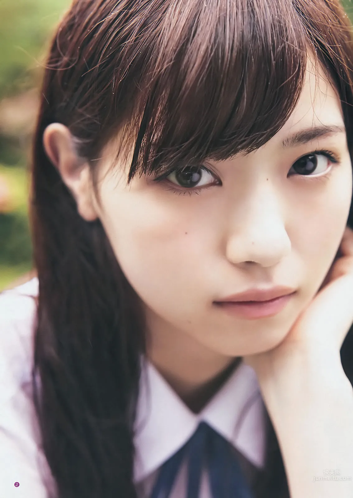 [Weekly Young Jump] 2014 No.32 33 山本彩 西野七瀬 白間美瑠 優希美青 29