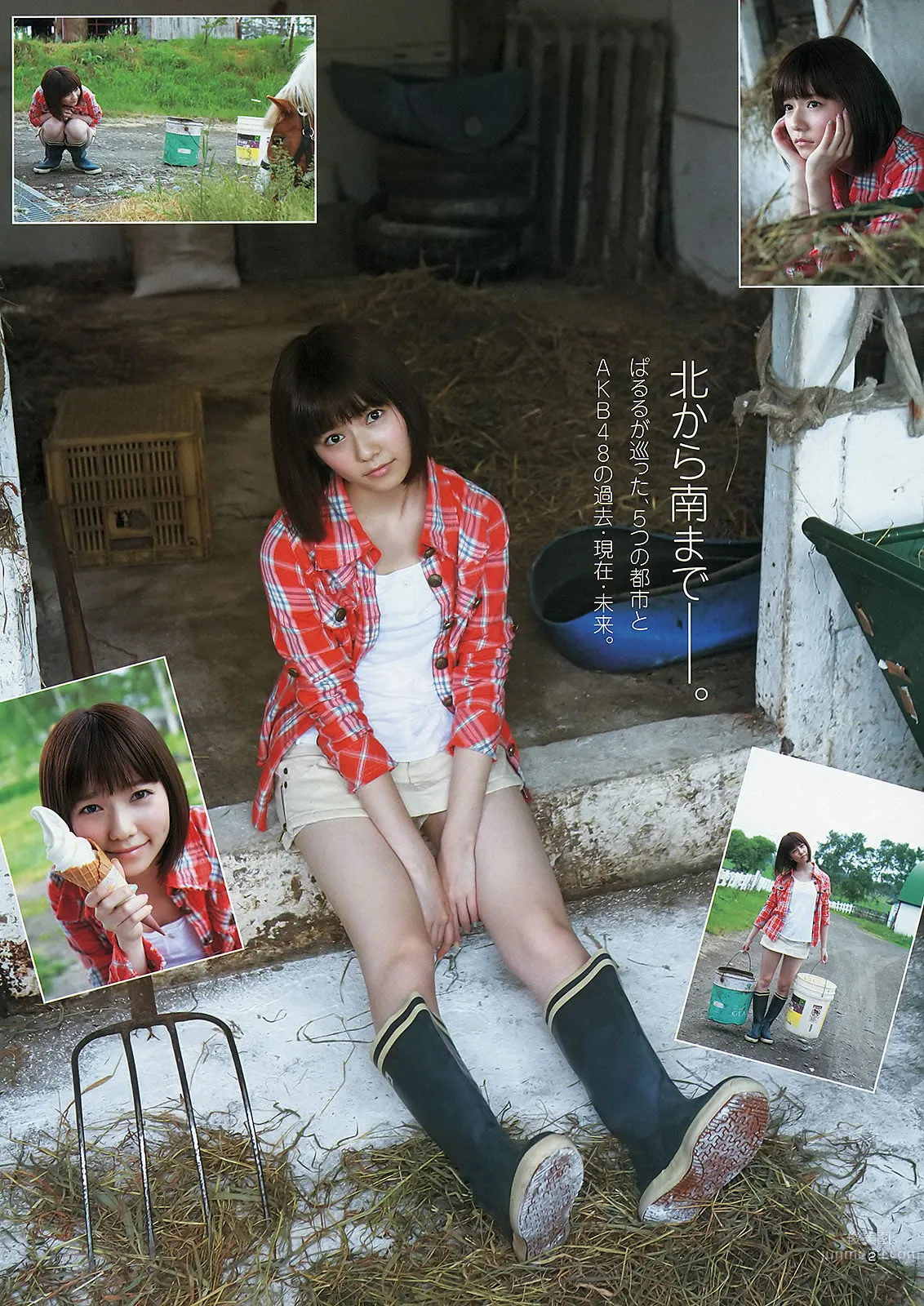 [Weekly Young Jump] 2013 No.33 34 有村架纯 岛崎遥香 铃木爱理 小岛瑠璃子 ベイビーレイズ_19