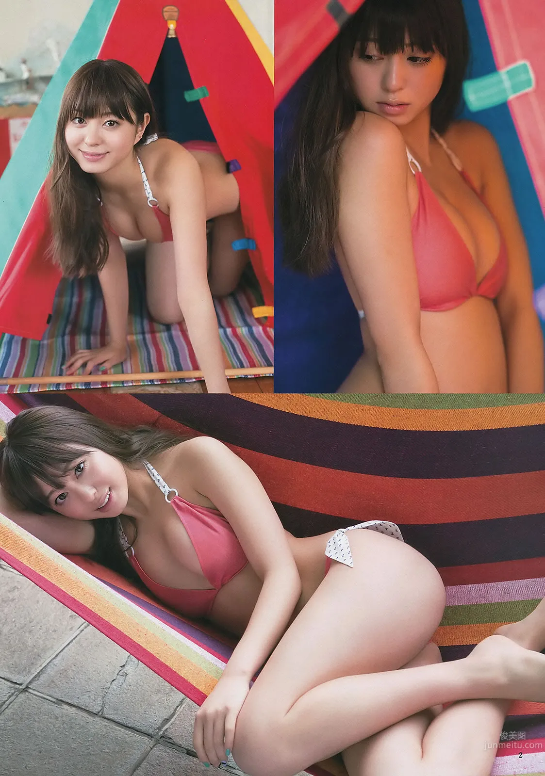 [Weekly Young Jump] 2012 No.35 36 ももいろクローバーＺ 和田絵莉 大川蓝 小林优美_5