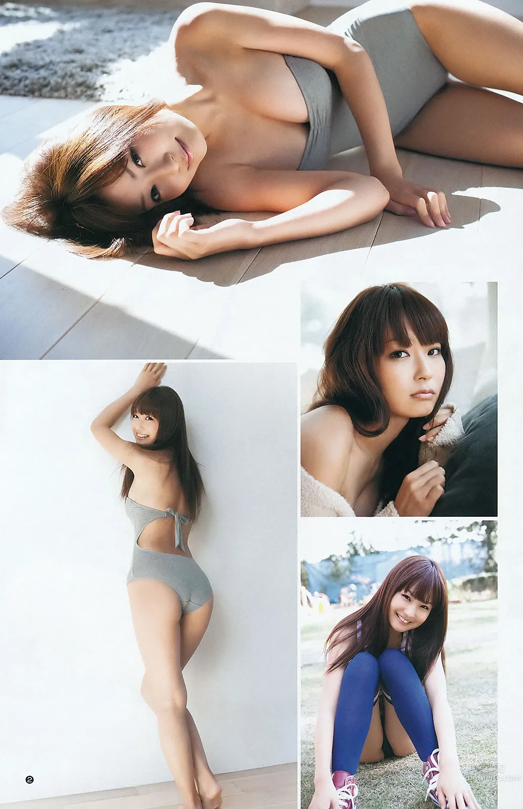 [Weekly Young Jump] 2012 No.08 09 夏菜 小林优美 日南响子 日南响子 仁藤みさき_17