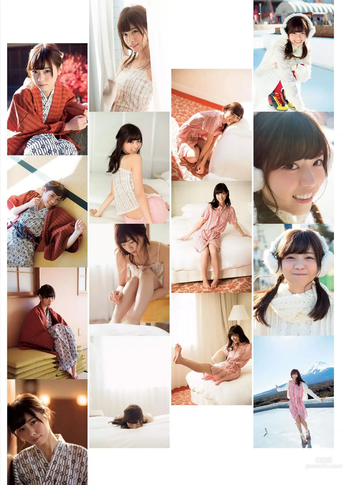 [Weekly Playboy] 2015 No.03-04 柳ゆり菜 山地まり 久松郁実 西野七瀬 松川佑依子 由爱可奈 神室舞衣 日南响子_12