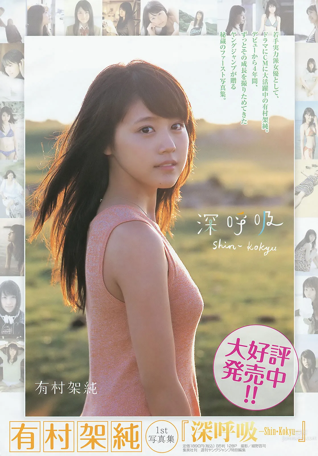 [Weekly Young Jump] 2013 No.48 49 有村架純 星名美津紀 筱崎彩奈 星名美津紀 小嶋真子 17