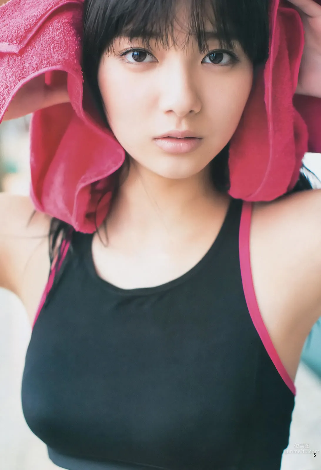 [Weekly Young Jump] 2014 No.30 31 柏木由纪 吉冈里帆 小嶋菜月 新川优爱_8
