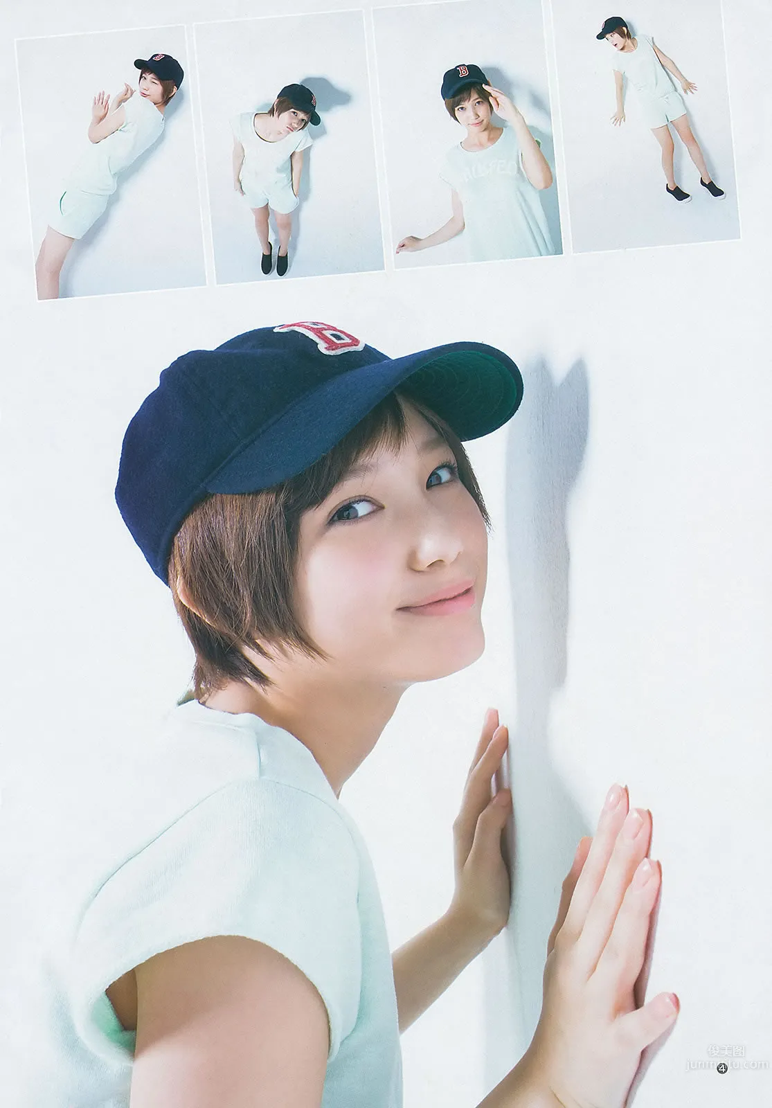 [Weekly Young Jump] 2013 No.16 17 本田翼 杉本有美 逢沢りな HKT48 9