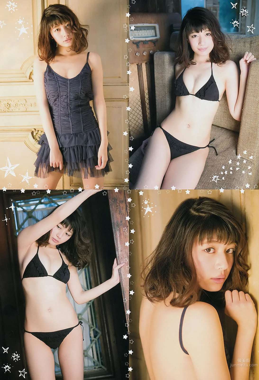 [Young Champion] 2015 No.06 07 小松美咲 くぼたみか 筱崎愛 若木萌 12