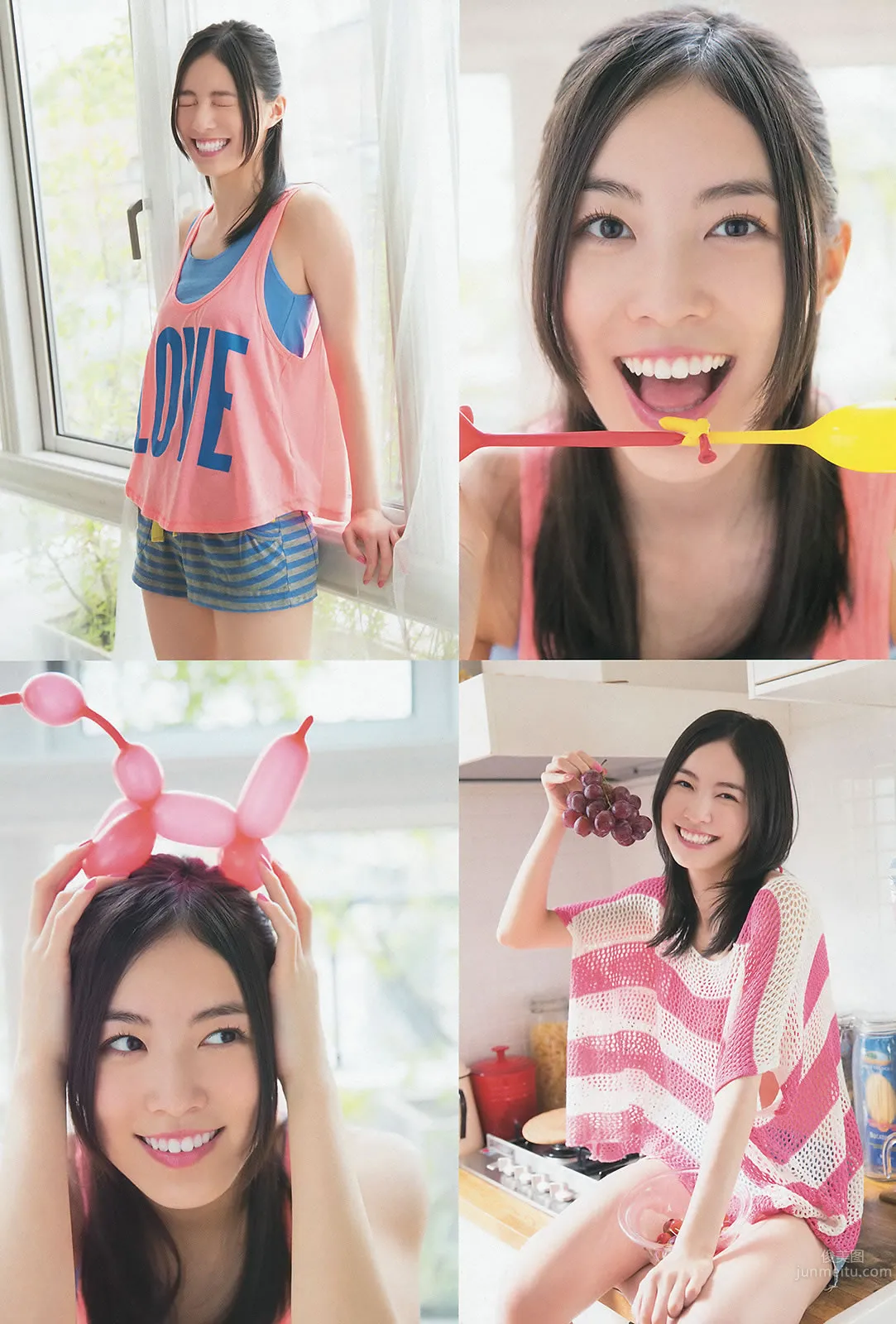 [Young Animal] 2014 No.15 16 桥本环奈 秋山美穂 松井珠理奈 二村春香 竹内舞 古畑奈和 松村香织_10