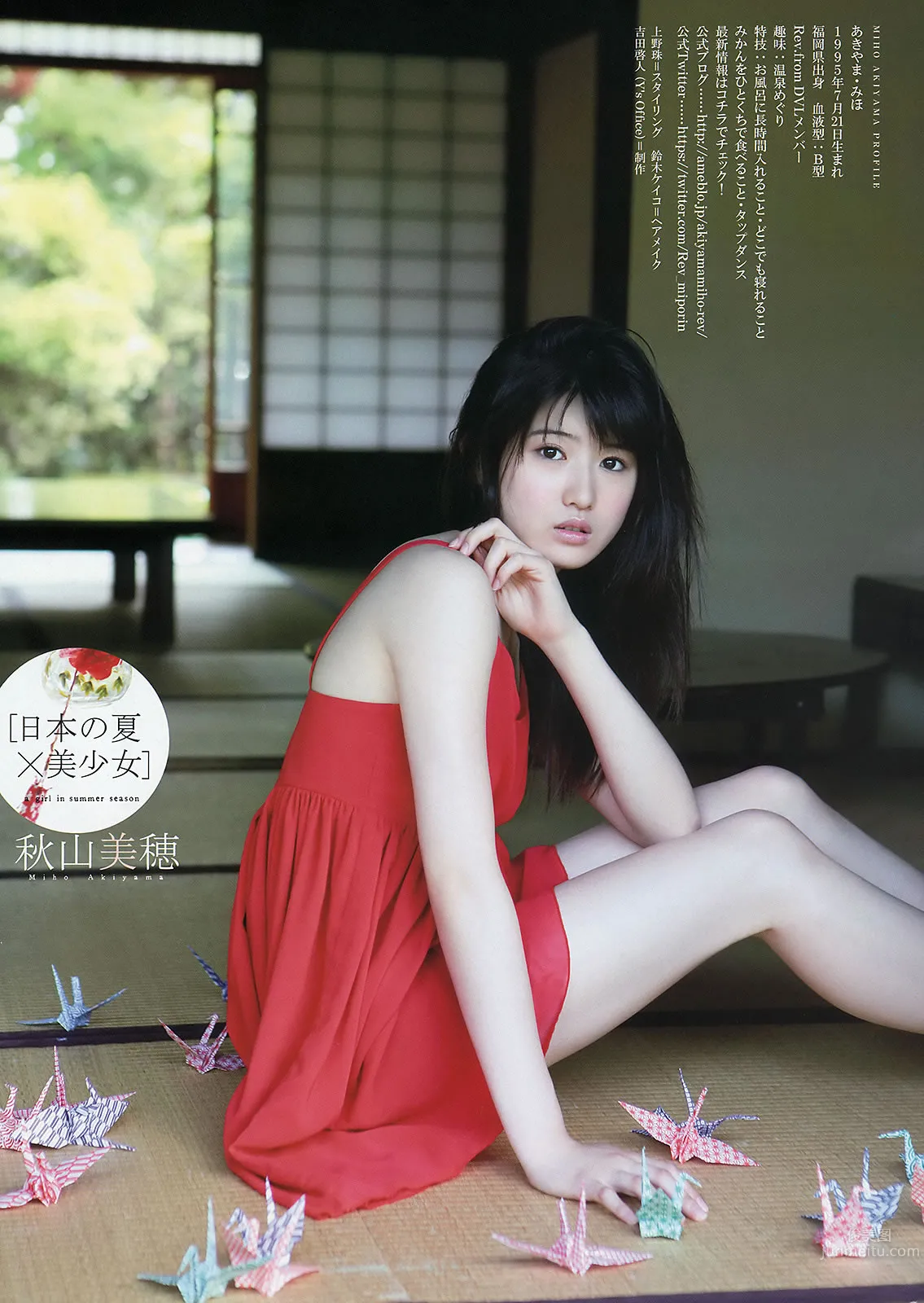 [Young Animal] 2014 No.15 16 桥本环奈 秋山美穂 松井珠理奈 二村春香 竹内舞 古畑奈和 松村香织_27