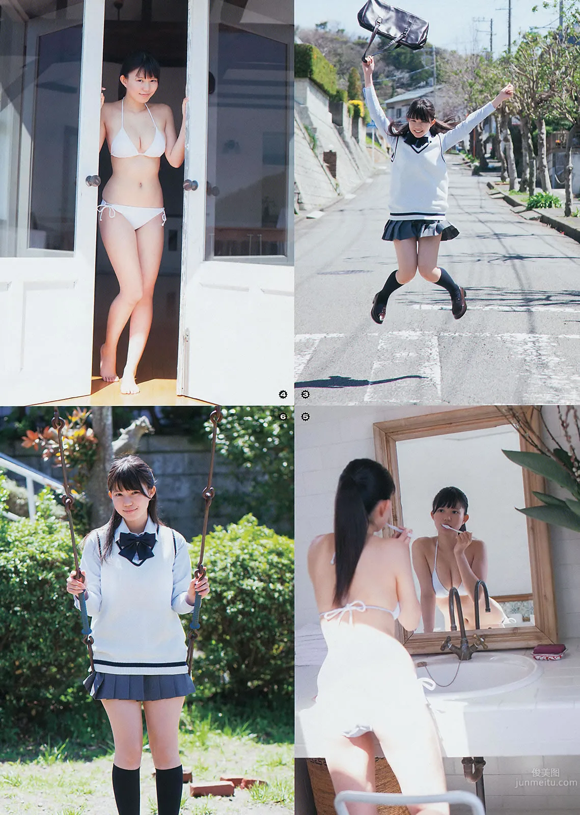 [Young Gangan] 2014 No.09 10 譜久村聖 山中知恵 SUPER☆GiRLS アップアップガールズ(仮) 橫山あみ 35