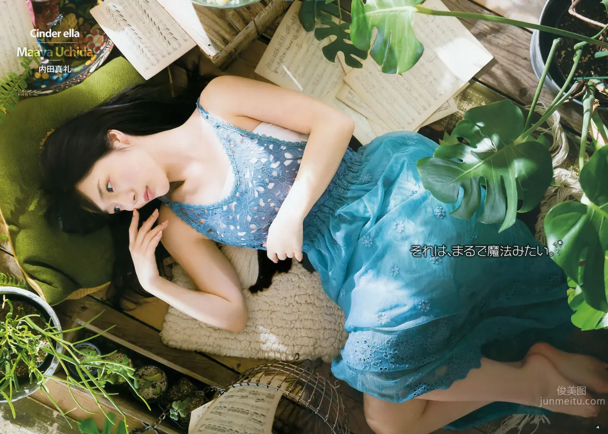 [Young Gangan] 2015 No.08 09 古畑奈和 内田真禮 内田真禮 橋本梨菜 8