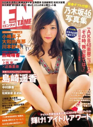 [EN AME] 2015.02 Special PhotoBook 乃木坂46 島崎遙香 小嶋真子 大和田南那 川本紗矢