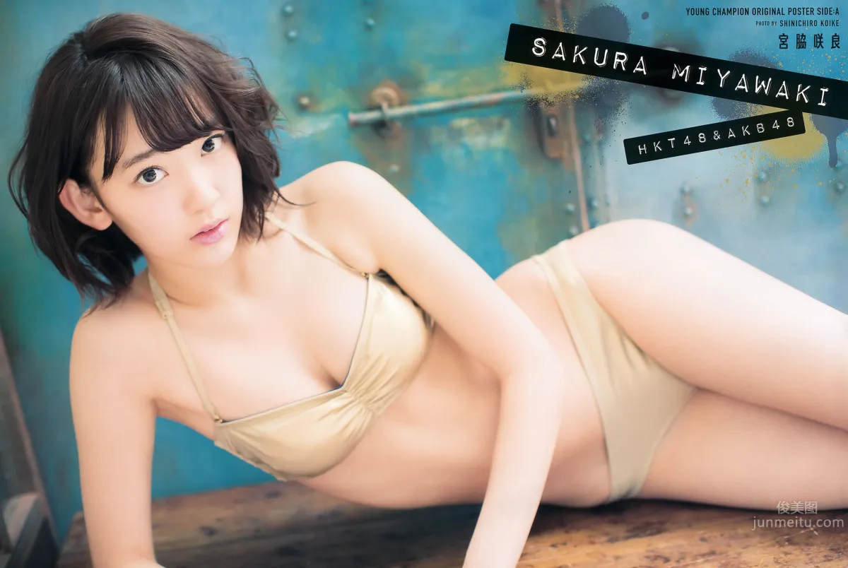 [Young Champion] 2015 No.10 11 三輪晴香 葉月 和泉美沙希 為近あんな 宮脇咲良 天木じゅん 3