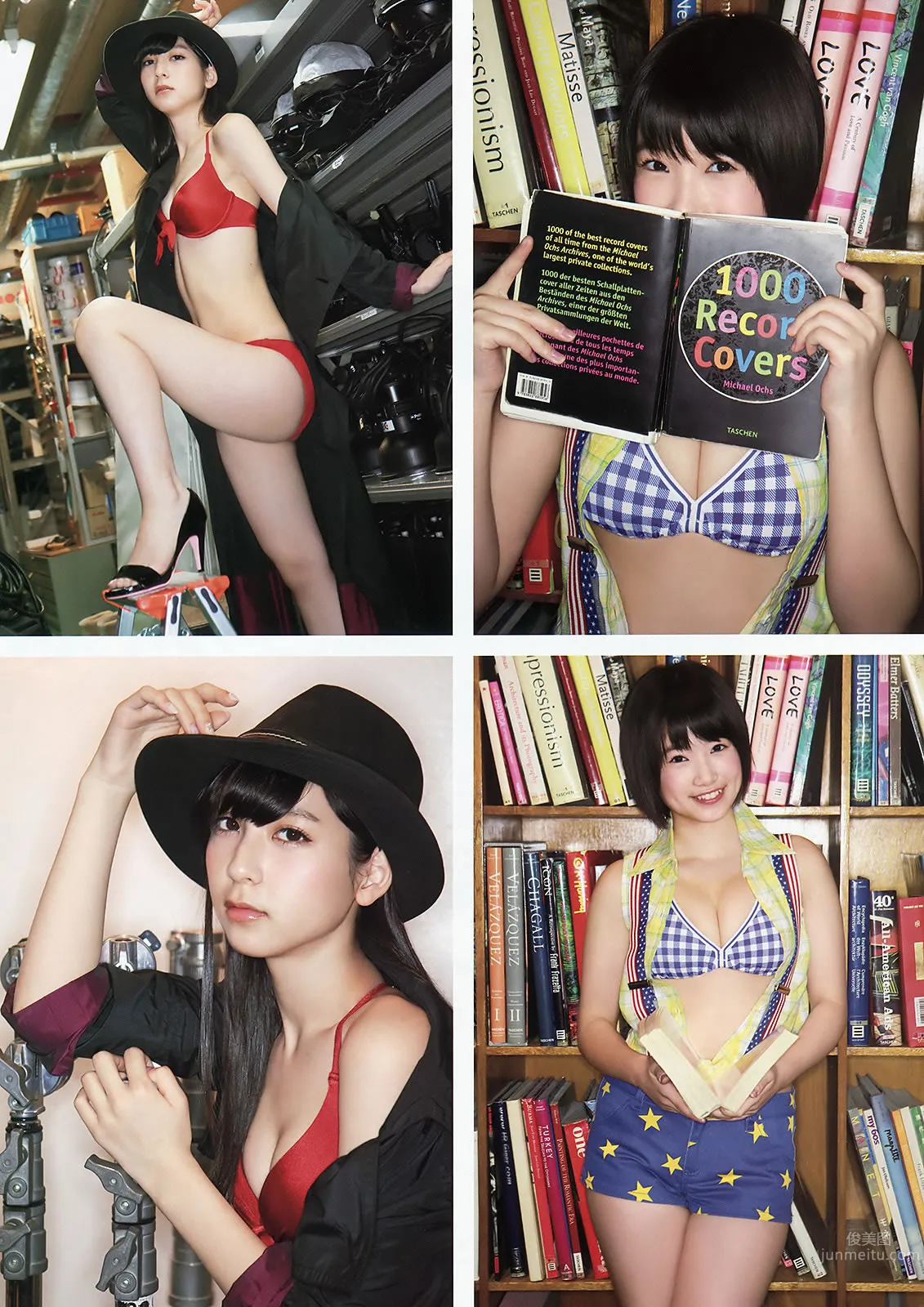 [Young Animal] 2015 No.10 11 宫脇咲良 儿玉遥 朝长美桜 松冈菜摘 穴井千寻 おのののか 羽宫千皓_22