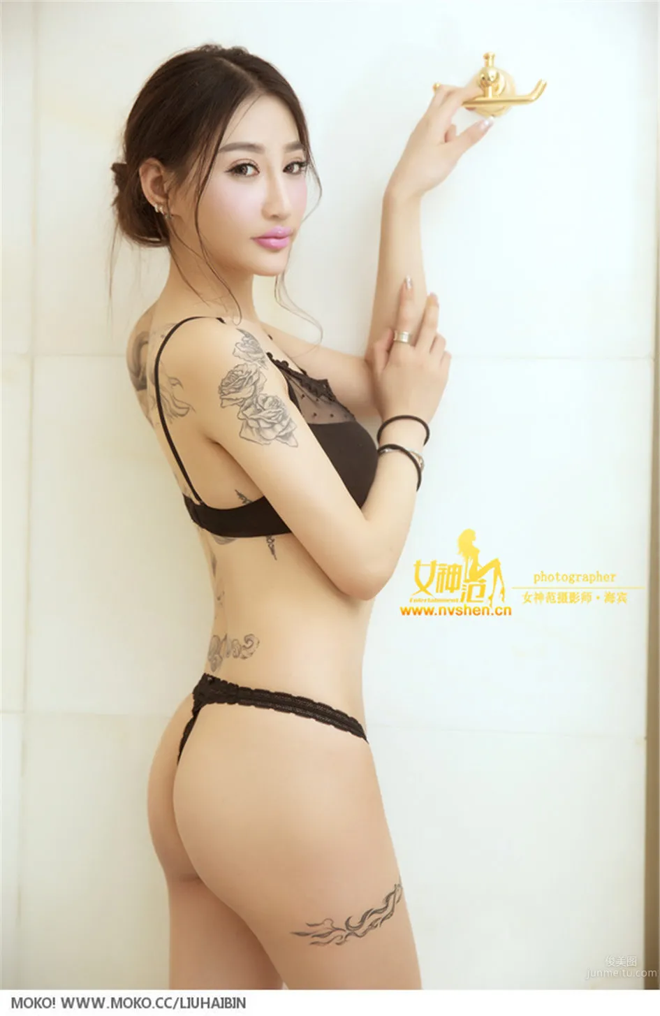Wang Lingyu - Bathroom Beauty, Top-Notch Curves Temptation Photos photo 66