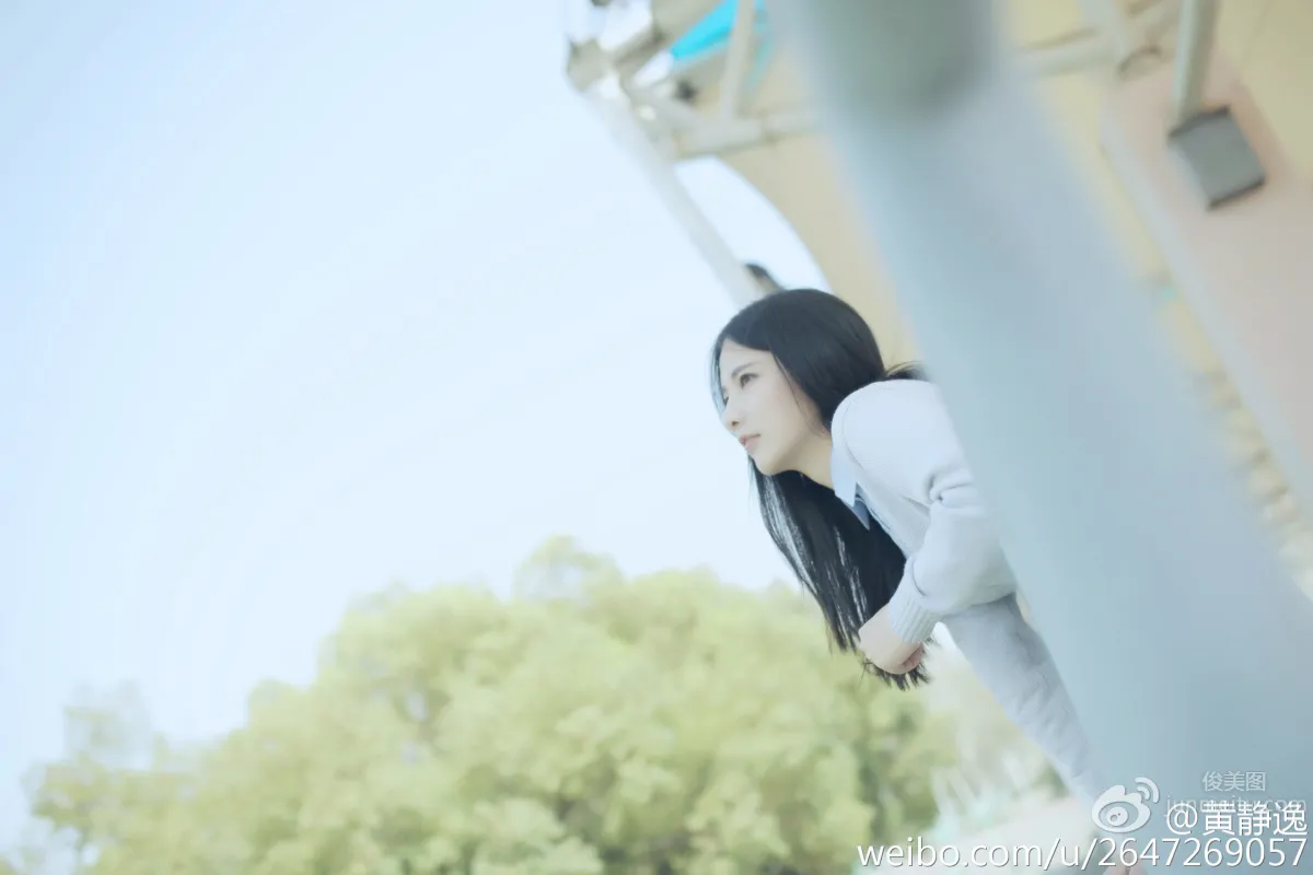 Huang Jingyi, Huazhong University of Science and Technology Goddess Campus Beauty Private Shoot photo 16