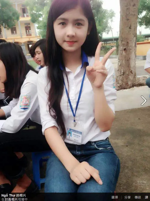 Ngo Thu(Ngố Thư)- 百万赞的越南妹_1