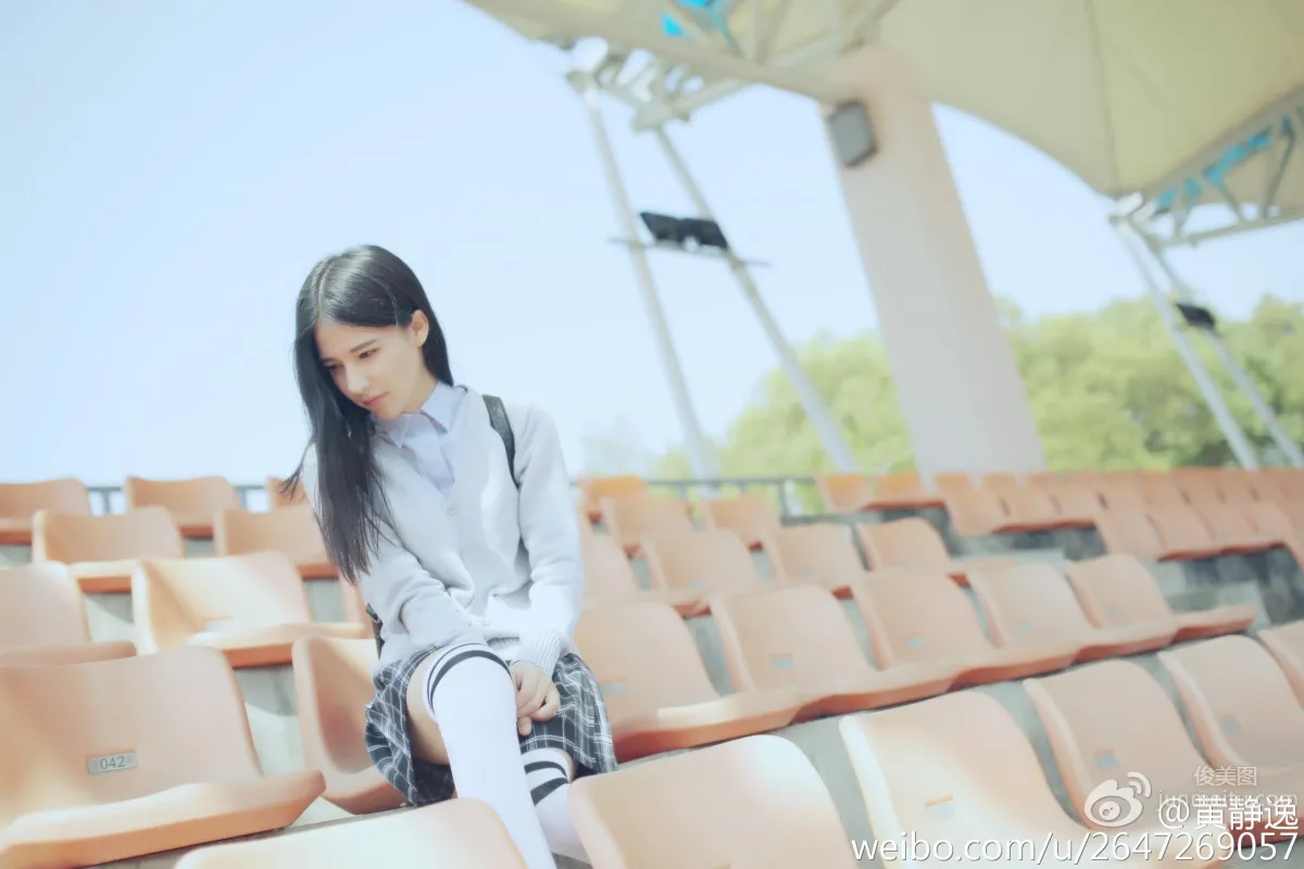 Huang Jingyi, Huazhong University of Science and Technology Goddess Campus Beauty Private Shoot photo 18