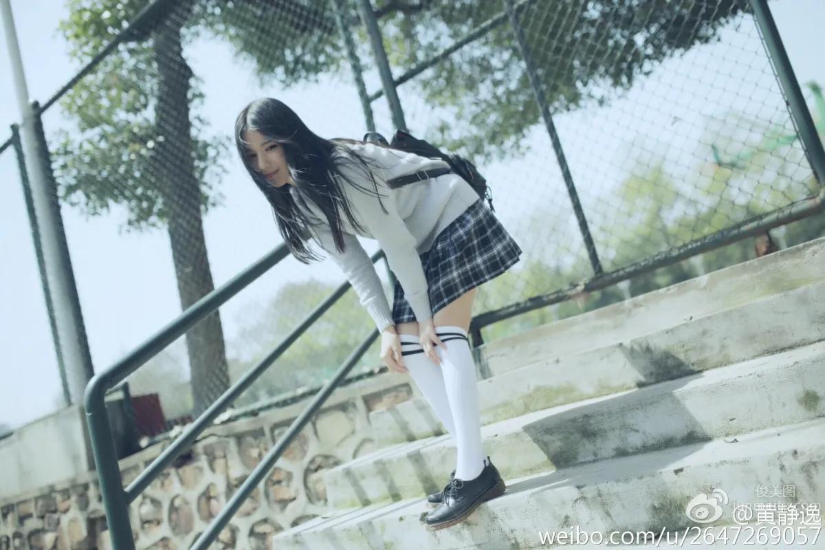 Huang Jingyi, Huazhong University of Science and Technology Goddess Campus Beauty Private Shoot photo 6