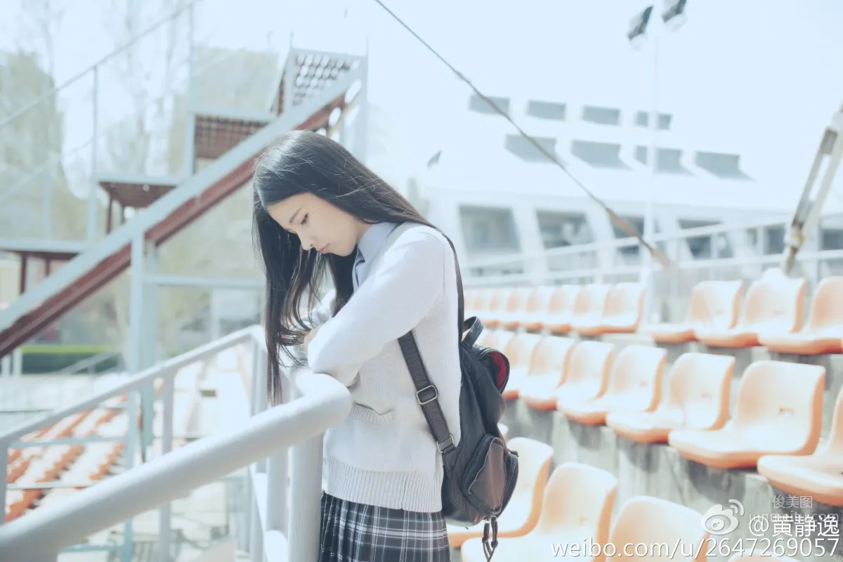 Huang Jingyi, Huazhong University of Science and Technology Goddess Campus Beauty Private Shoot photo 3