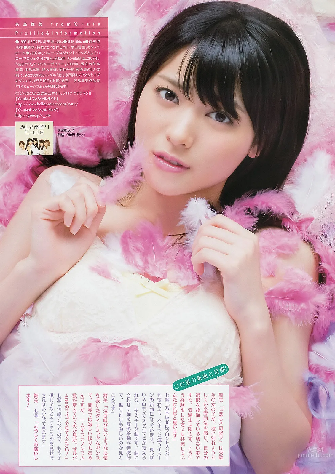 [Weekly Big Comic Spirits] 2013 No.28-30 菜々緒 矢島舞美 西野七瀬 松尾幸実 15
