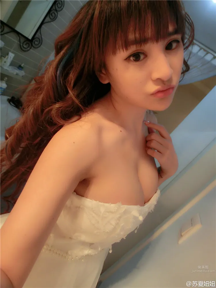 Su Xia Niuniu - Beautiful Woman Bathroom Graceful Figure Sexy Selfie Photos photo 21