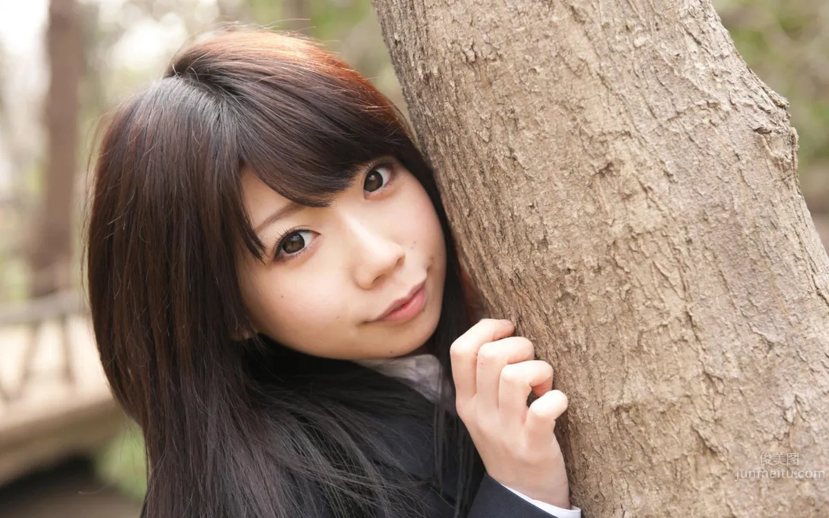 Kui Xia (Natsu Aoi) - Fresh Eye-Catching School Uniform Photo Shoot photo 39