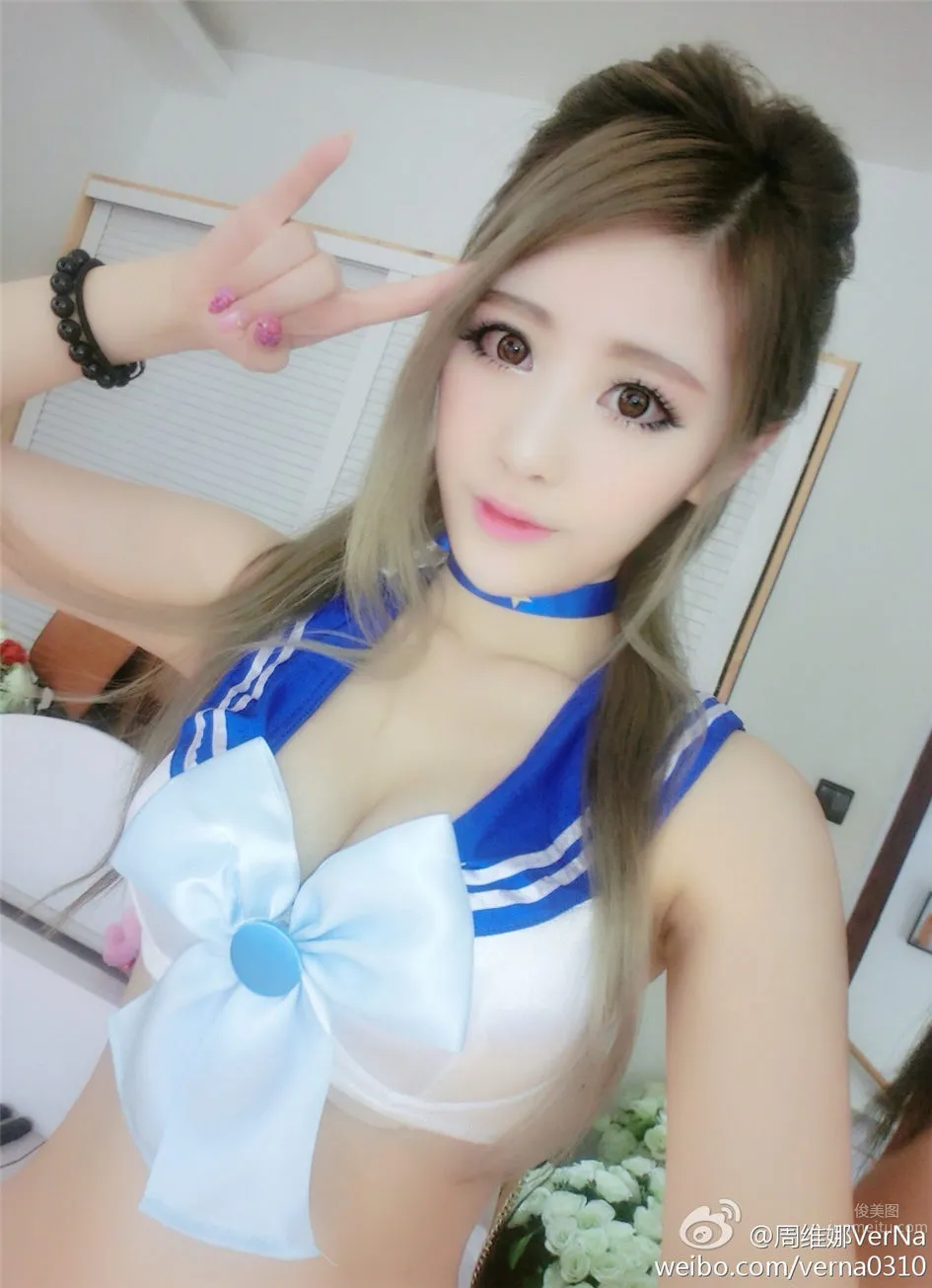 周維娜VerNa- ShowGirl微博自拍圖片 8