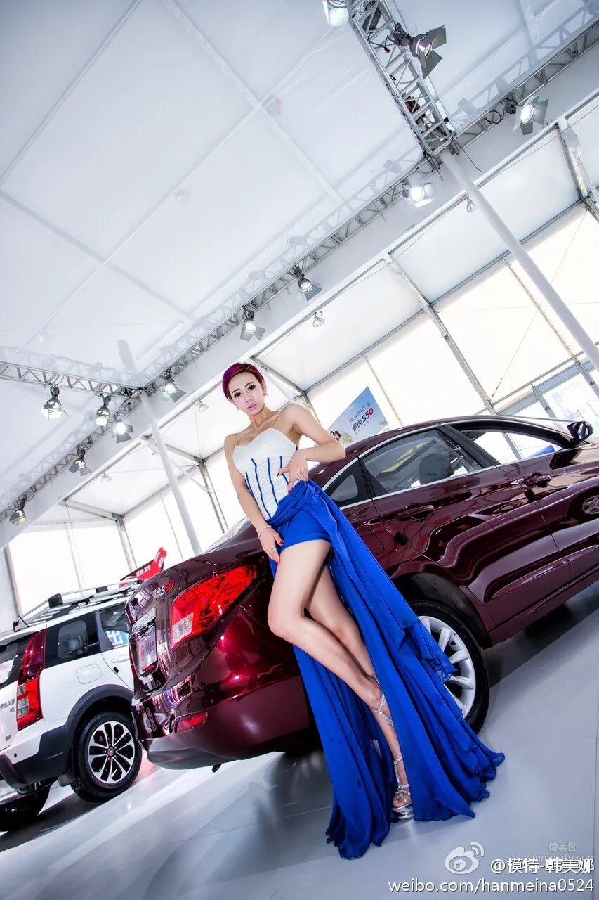 Han Meina, FAW Audi Tour Signed Car Model photo 25