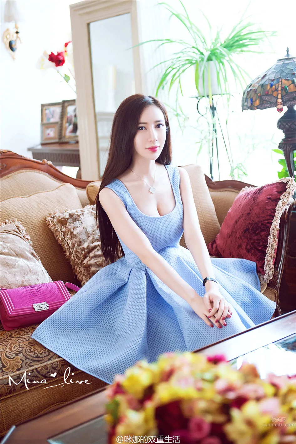咪娜Mina- 气质美女时尚潮流写真_1